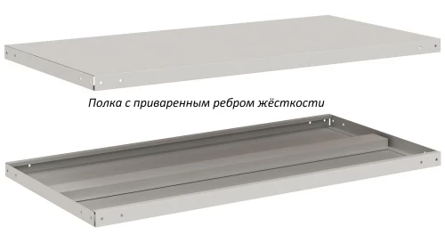 Стеллаж металлический Титан МС-750 3000x1500x400/4