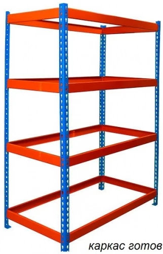 Стеллаж металлический Профи Т-150/L (2500х1845х770) М/5