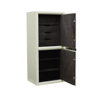 Сейф ASM 120T/2 (EL) с ящиками и внутренней отделкой тканью и подсветкой.